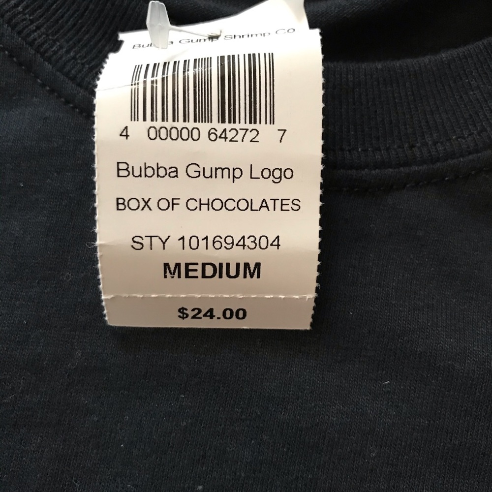BUBBA GUMP Baltimore unisex t-shirt - Picture 3 of 5